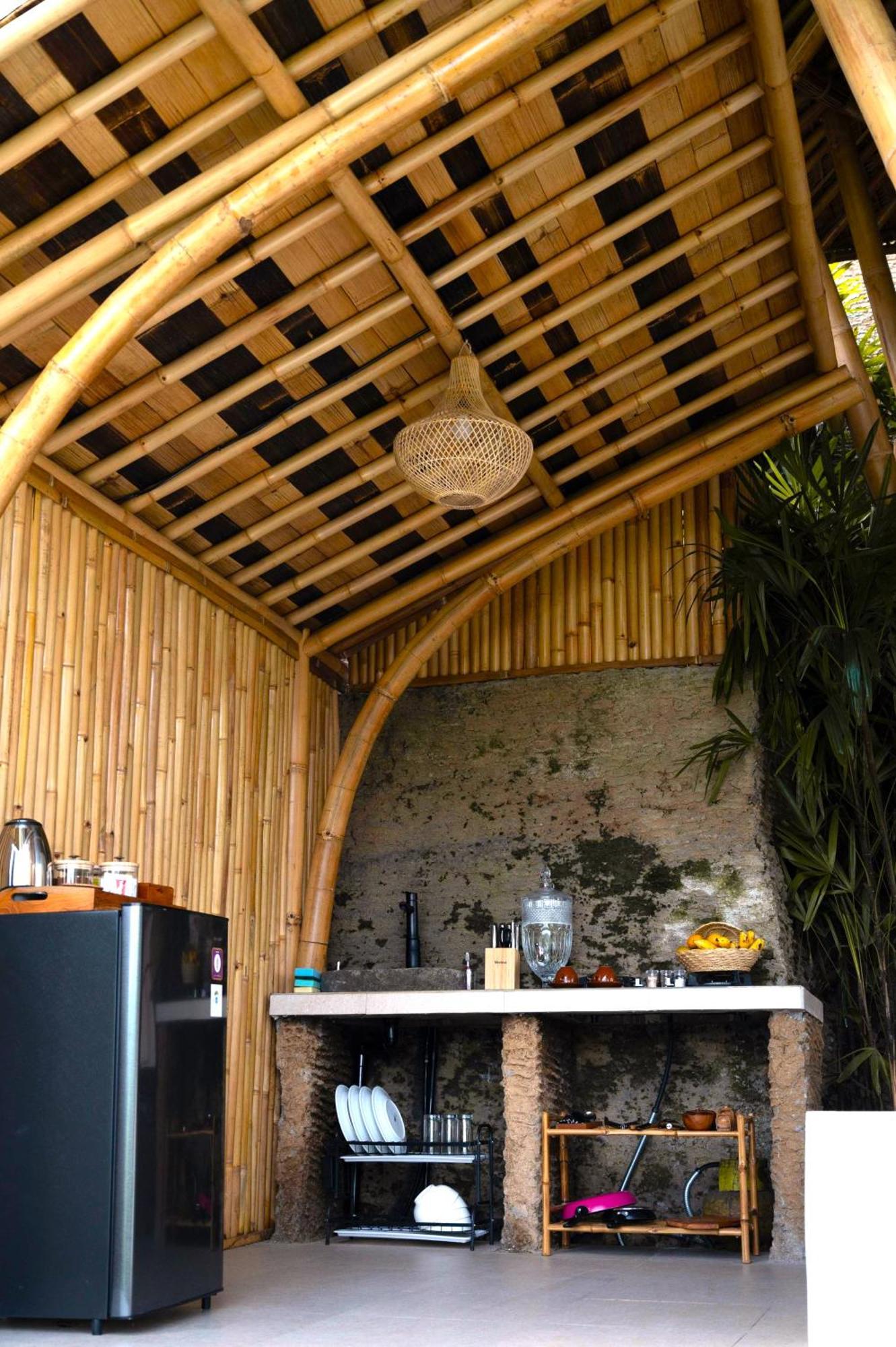 SelatDanaswari Bali Bamboo House别墅 外观 照片