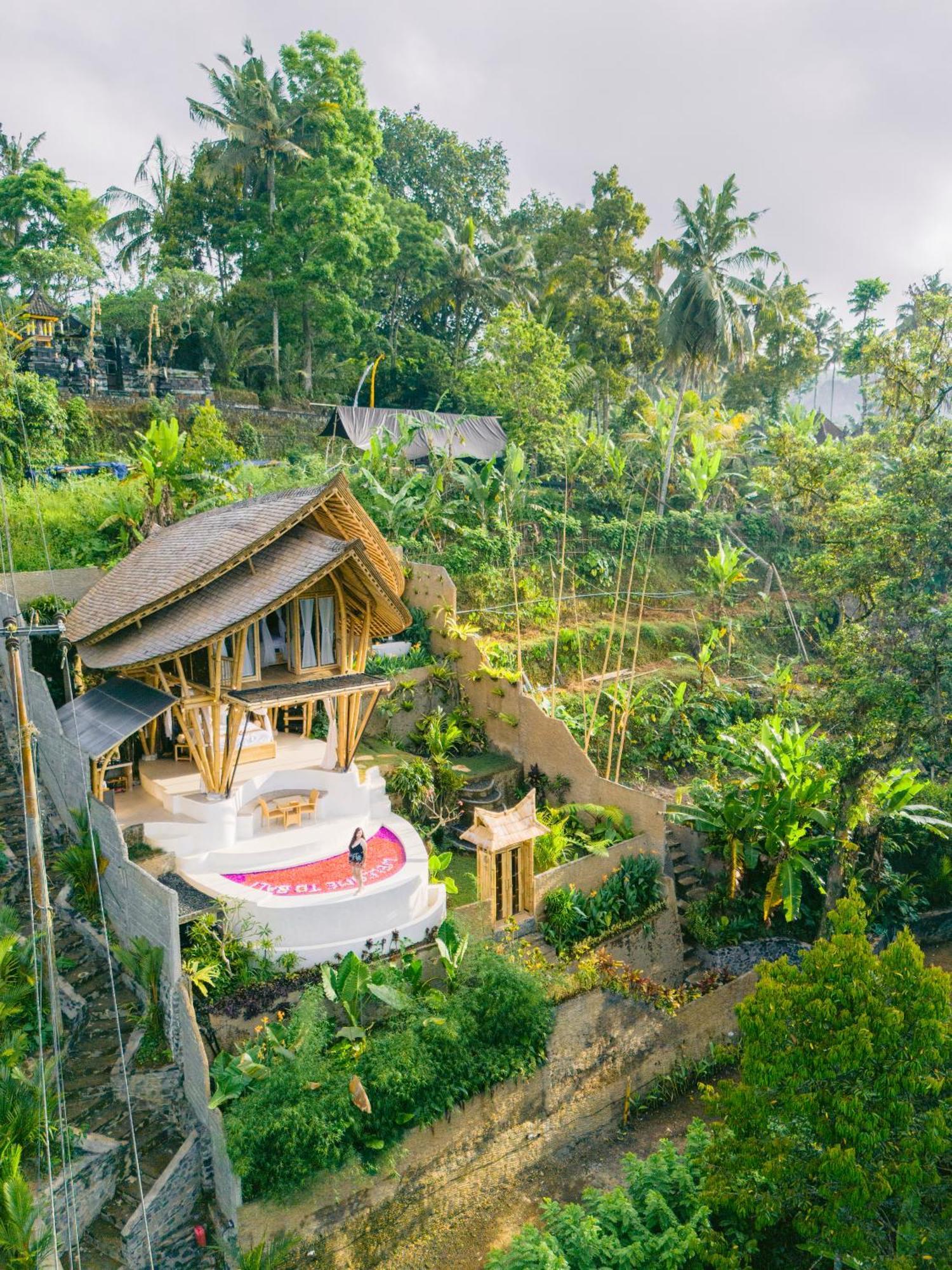 SelatDanaswari Bali Bamboo House别墅 外观 照片