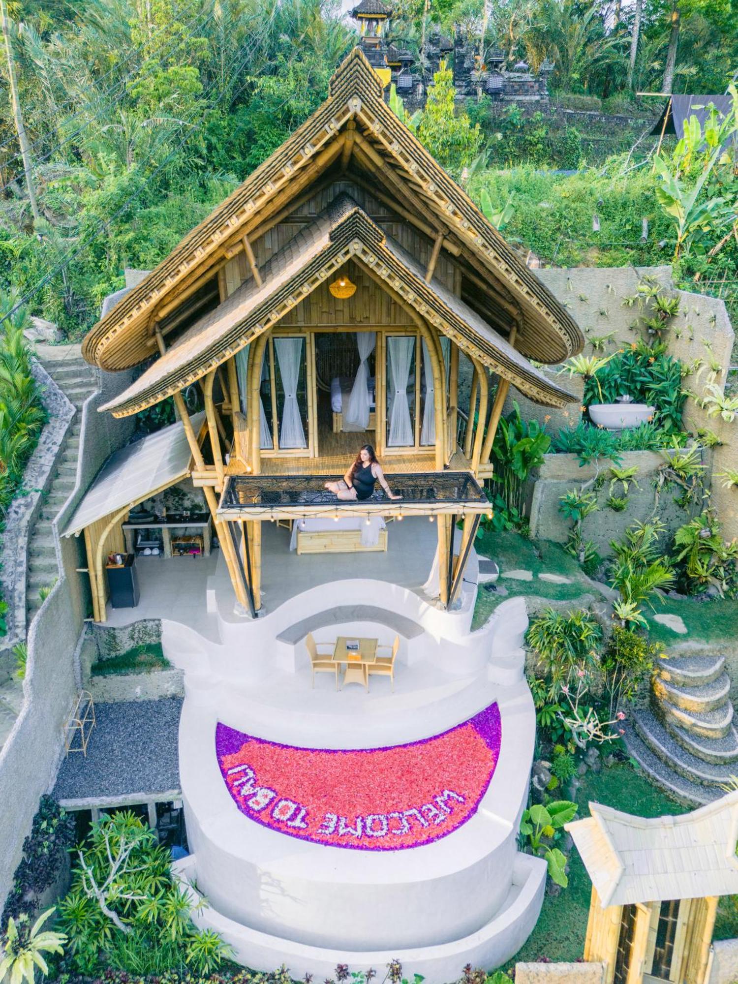 SelatDanaswari Bali Bamboo House别墅 外观 照片