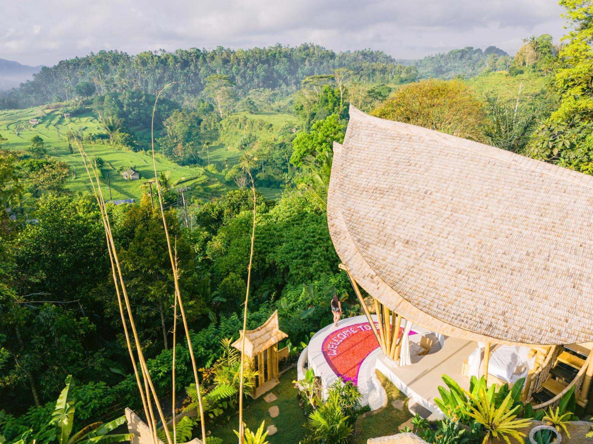 SelatDanaswari Bali Bamboo House别墅 外观 照片